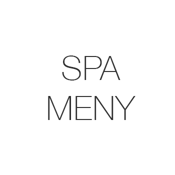 Spa meny